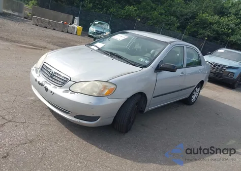 2007 Toyota Corolla Ce из США, поврежденный, VIN 2T1BR32E97C762347